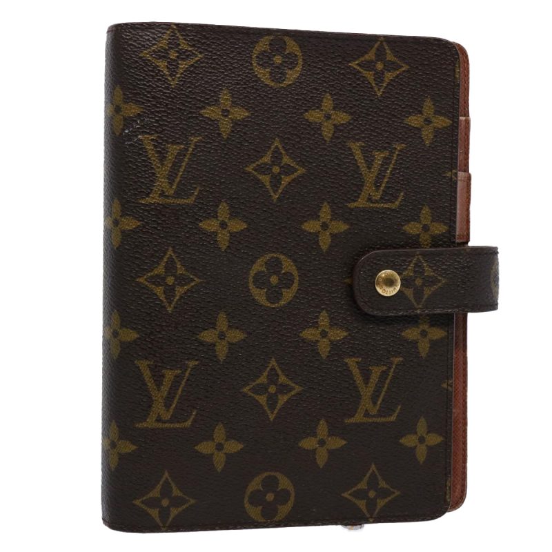 Louis Vuitton Monogram Agenda MM Day Planner Cover R20105  61754