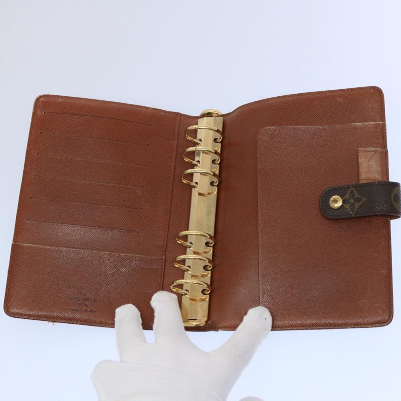 Louis Vuitton Monogram Agenda MM Day Planner Cover R20105  61754 - Image 8
