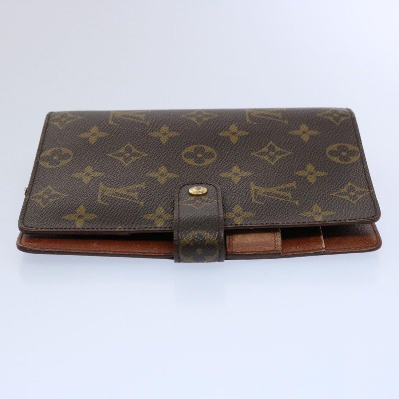 Louis Vuitton Monogram Agenda MM Day Planner Cover R20105  61754 - Image 4