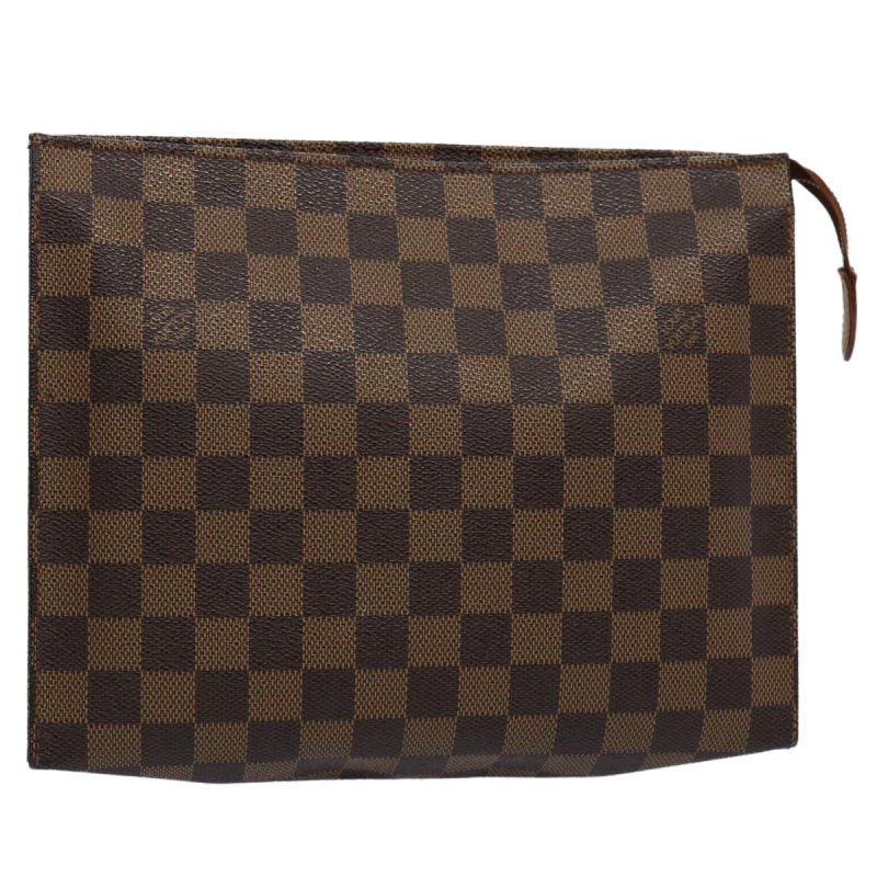 Louis Vuitton Damier Ebene Poche Toilette 26 Pouch N47543  61759