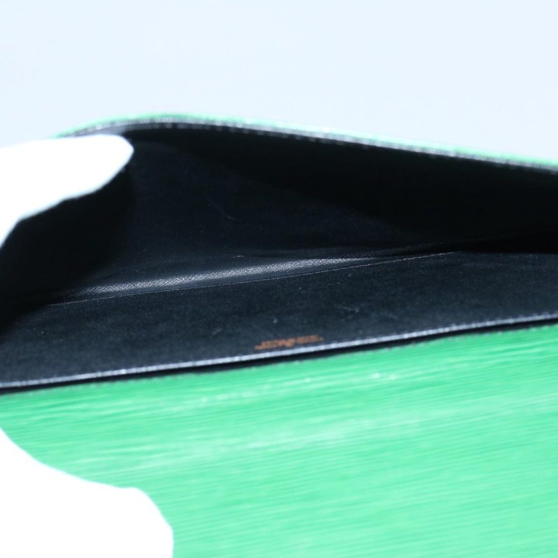 Louis Vuitton Epi Jena Clutch Bag Green M52724  61761 - Image 10