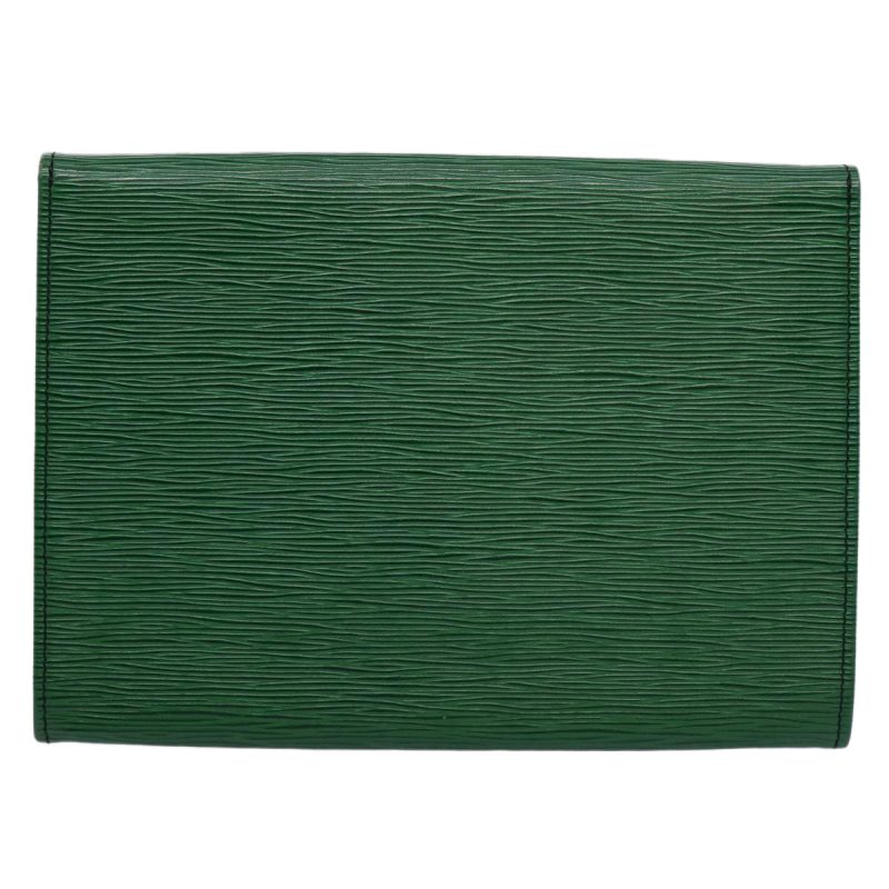 Louis Vuitton Epi Jena Clutch Bag Green M52724  61761 - Image 2