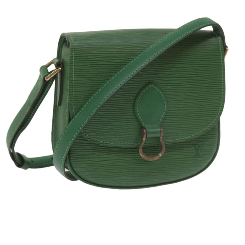 Louis Vuitton Epi Saint Cloud PM Shoulder Bag Green M52214  61764