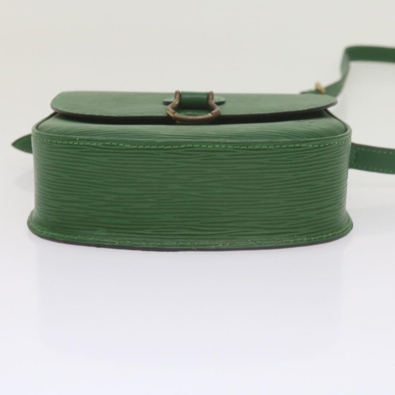 Louis Vuitton Epi Saint Cloud PM Shoulder Bag Green M52214  61764 - Image 5