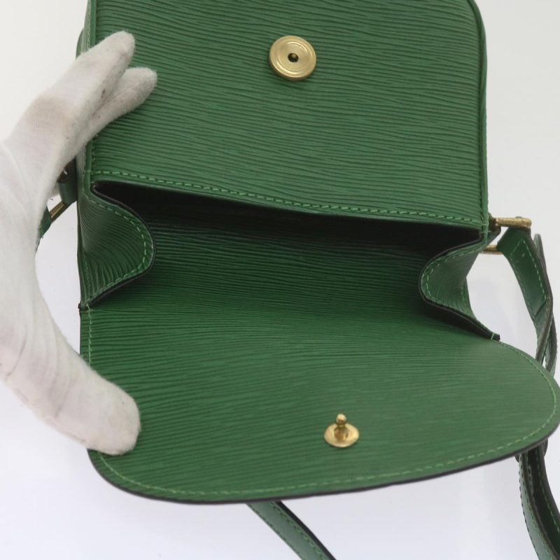 Louis Vuitton Epi Saint Cloud PM Shoulder Bag Green M52214  61764 - Image 10