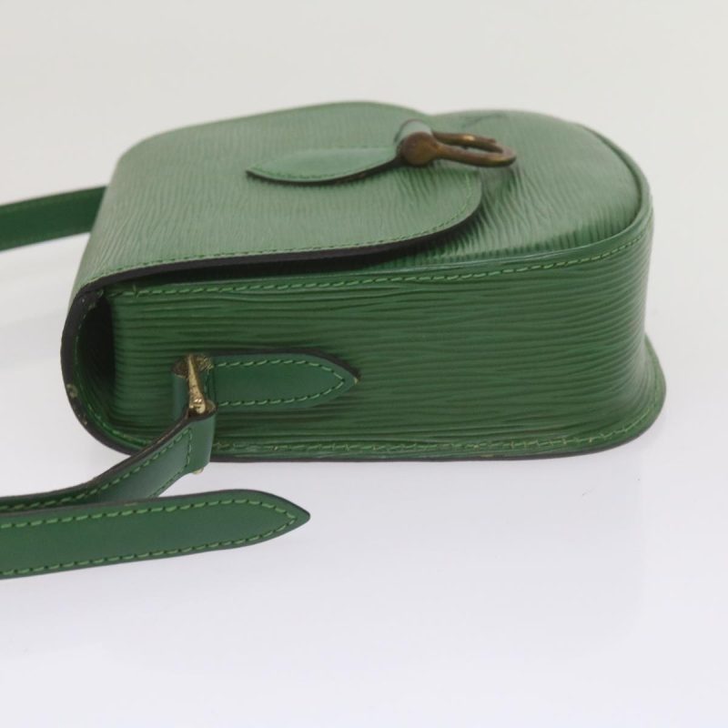 Louis Vuitton Epi Saint Cloud PM Shoulder Bag Green M52214  61764 - Image 4
