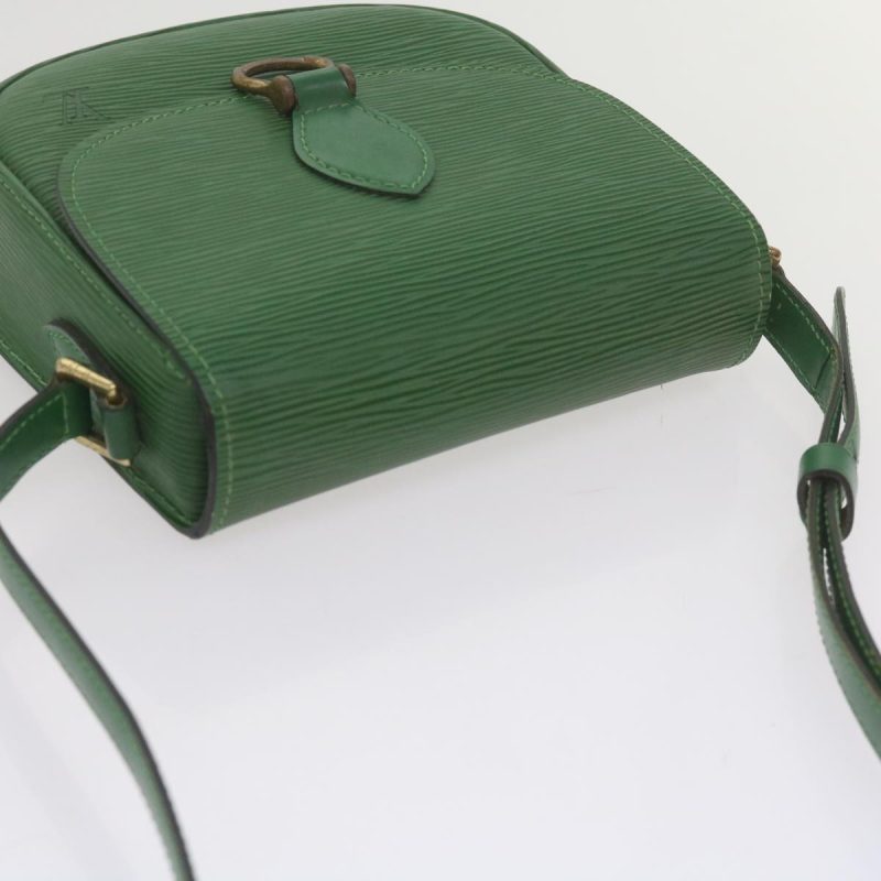 Louis Vuitton Epi Saint Cloud PM Shoulder Bag Green M52214  61764 - Image 6