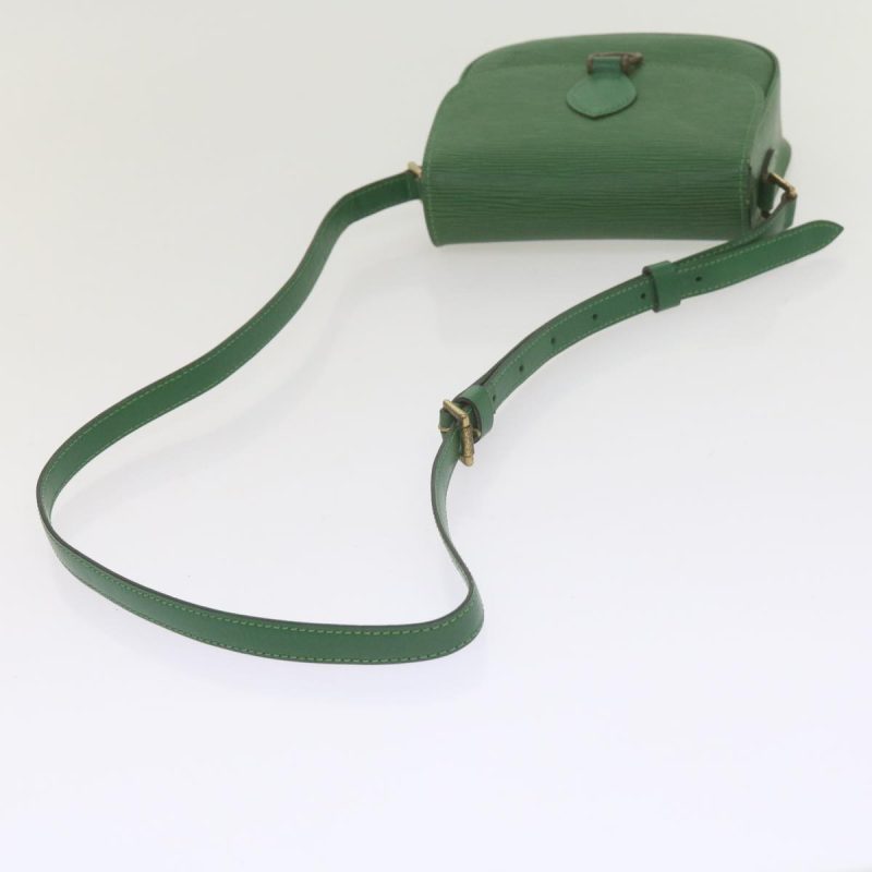 Louis Vuitton Epi Saint Cloud PM Shoulder Bag Green M52214  61764 - Image 7