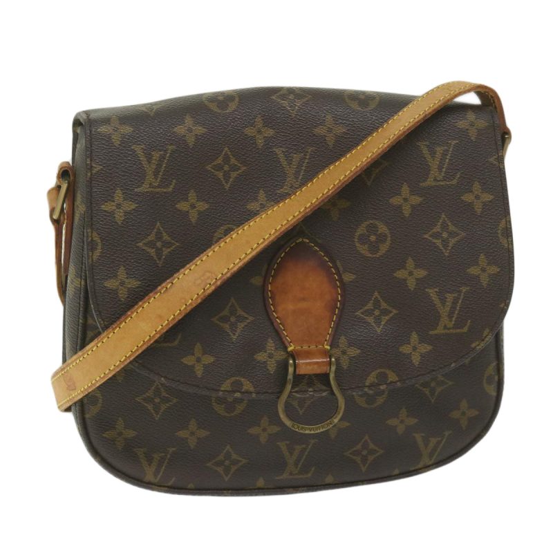 Louis Vuitton Monogram Saint Cloud GM Shoulder Bag M51242  61765
