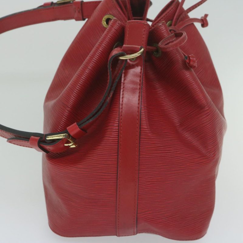 Louis Vuitton Epi Petit Noe Shoulder Bag Red M44107  61816 - Image 4