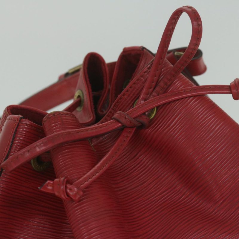 Louis Vuitton Epi Petit Noe Shoulder Bag Red M44107  61816 - Image 7
