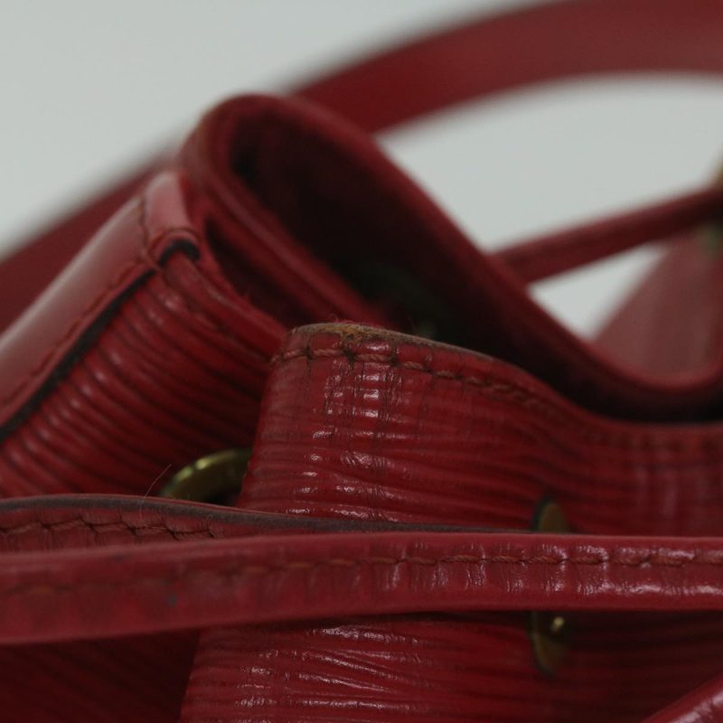 Louis Vuitton Epi Petit Noe Shoulder Bag Red M44107  61816 - Image 8