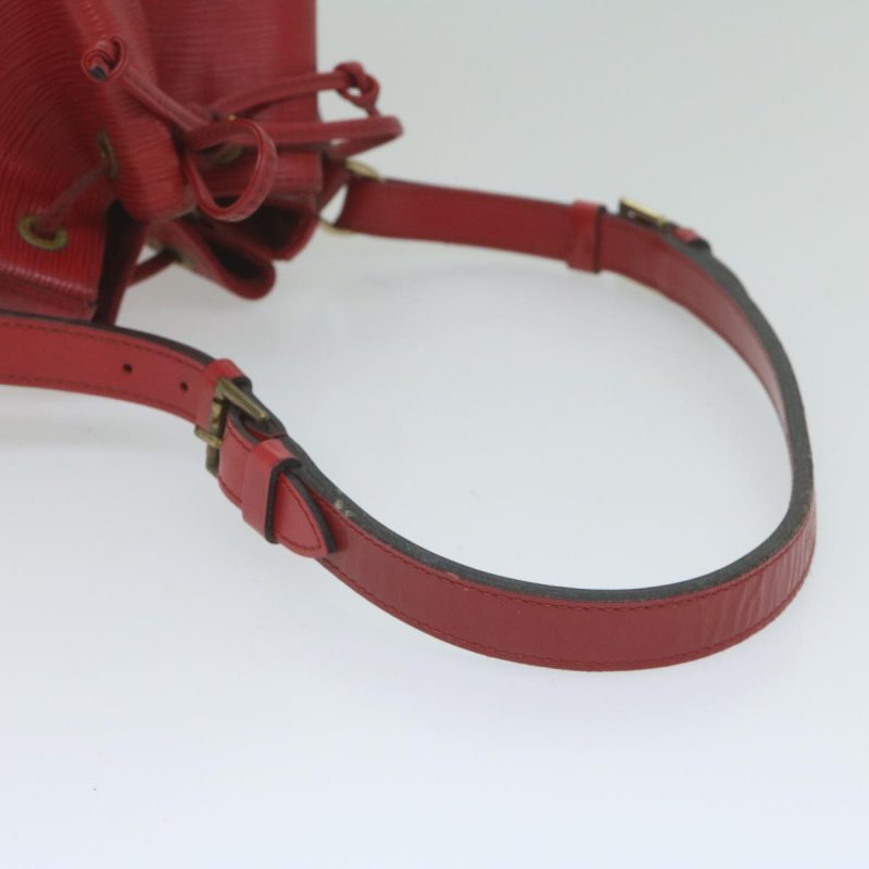 Louis Vuitton Epi Petit Noe Shoulder Bag Red M44107  61816 - Image 9