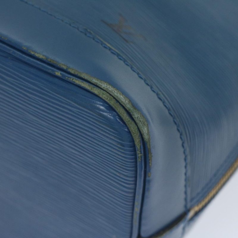 Louis Vuitton Epi Alma Hand Bag Toledo Blue M52145  61818 - Image 10