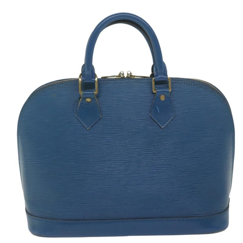 Louis Vuitton Epi Alma Hand Bag Toledo Blue M52145  61818 - Image 2