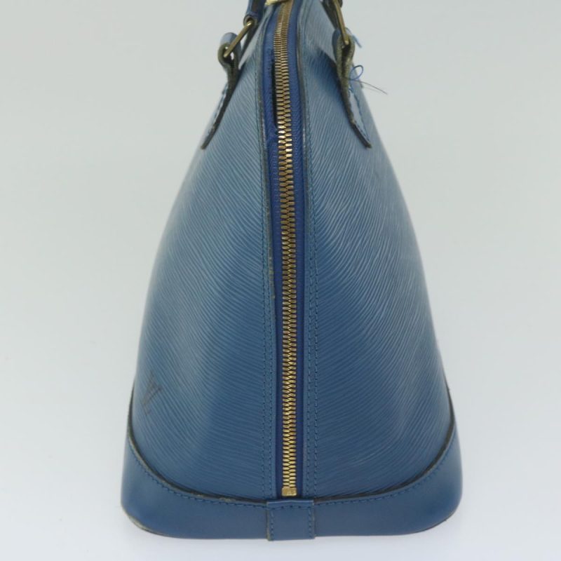 Louis Vuitton Epi Alma Hand Bag Toledo Blue M52145  61818 - Image 3