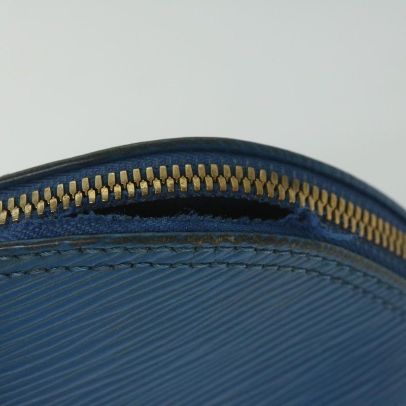 Louis Vuitton Epi Alma Hand Bag Toledo Blue M52145  61818 - Image 7