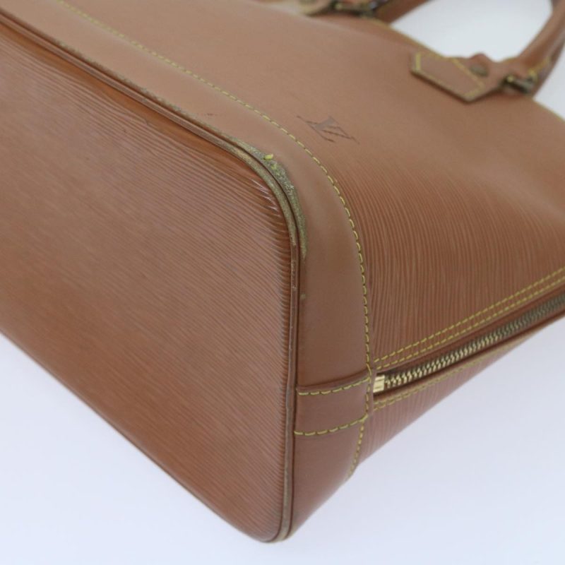 Louis Vuitton Epi Alma Hand Bag Brown M5214D  61824 - Image 10