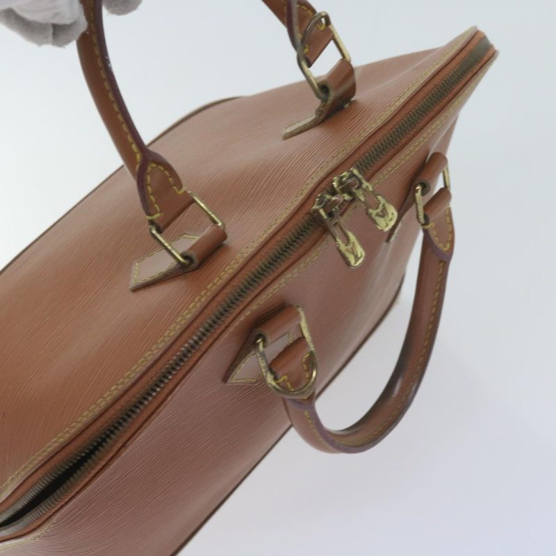 Louis Vuitton Epi Alma Hand Bag Brown M5214D  61824 - Image 6