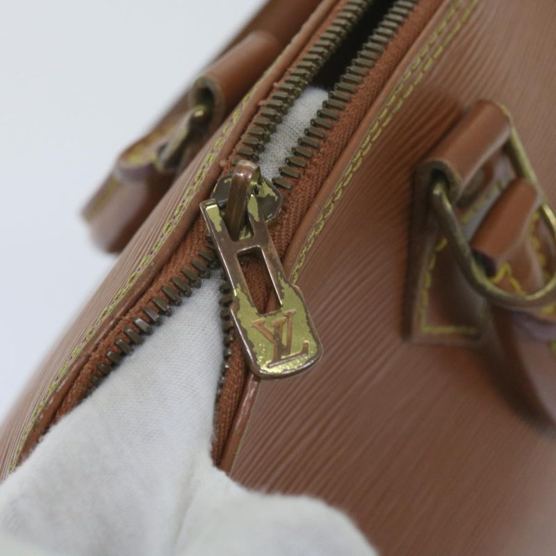 Louis Vuitton Epi Alma Hand Bag Brown M5214D  61824 - Image 7