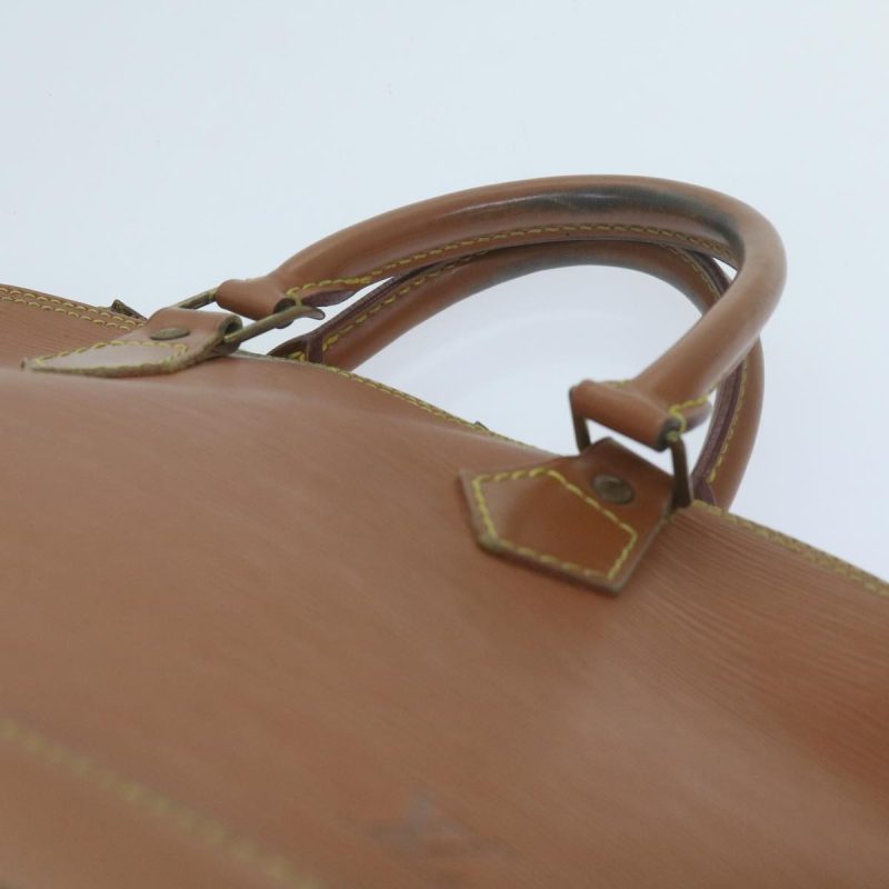 Louis Vuitton Epi Alma Hand Bag Brown M5214D  61824 - Image 8