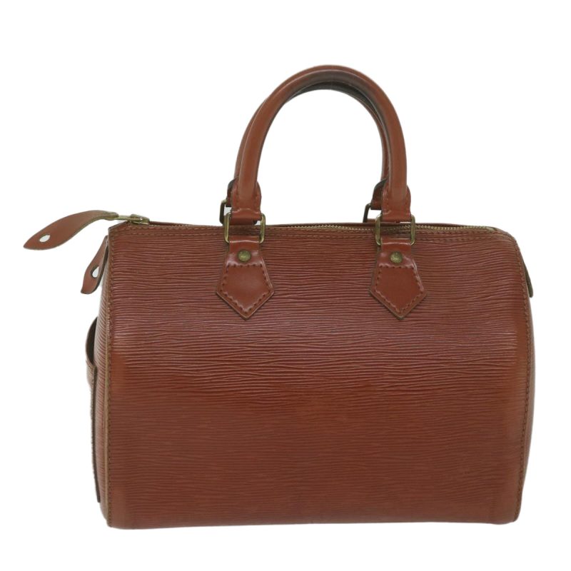 Louis Vuitton Epi Speedy 25 Hand Bag Brown M43013  61859 - Image 2