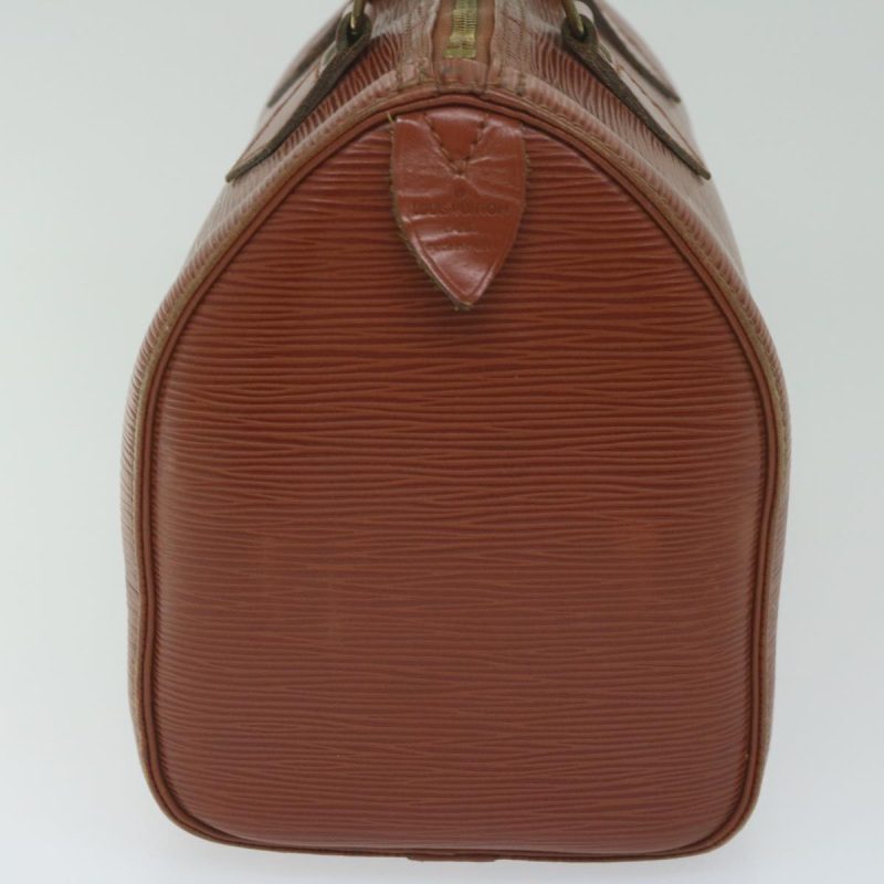 Louis Vuitton Epi Speedy 25 Hand Bag Brown M43013  61859 - Image 4