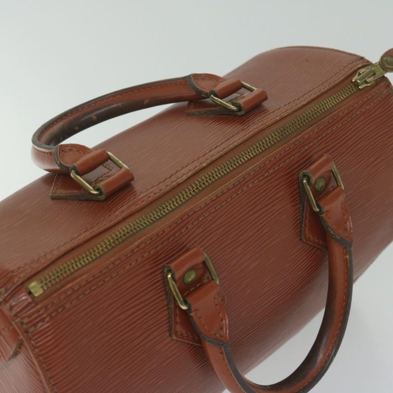 Louis Vuitton Epi Speedy 25 Hand Bag Brown M43013  61859 - Image 6