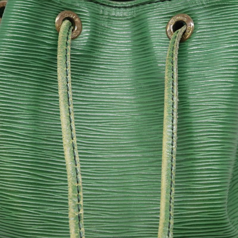 Louis Vuitton Epi Noe Shoulder Bag Green M44004  68384 - Image 10