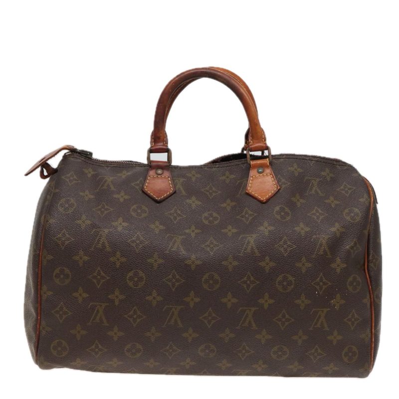 Louis Vuitton Monogram Speedy 35 Hand Bag Vintage M41524  76672 - Image 2