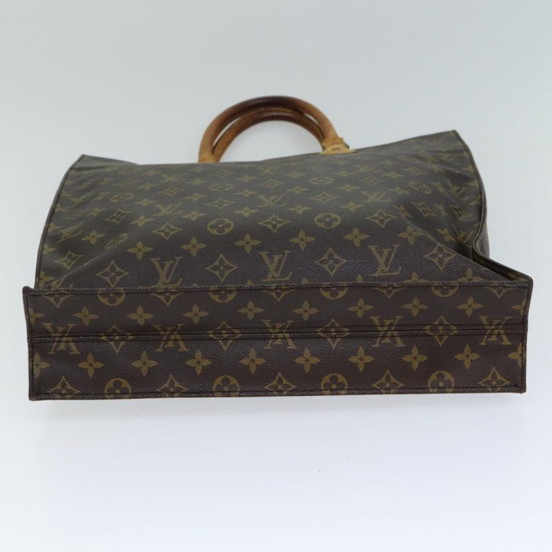 Louis Vuitton Monogram Sac Plat Hand Bag M51140  77617 - Image 5