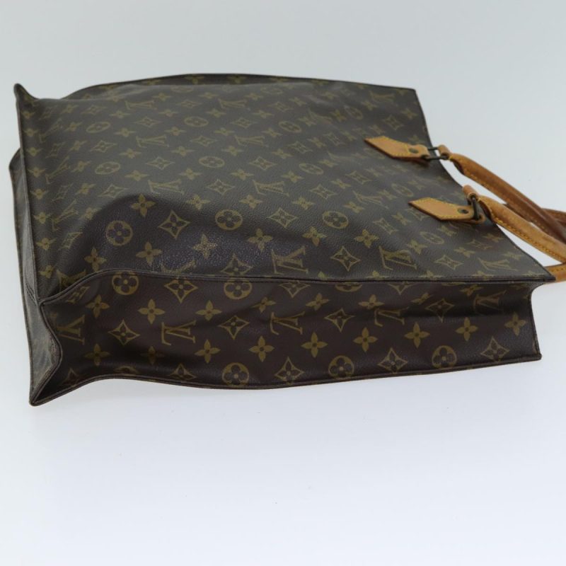 Louis Vuitton Monogram Sac Plat Hand Bag M51140  77617 - Image 3