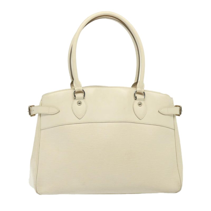 Louis Vuitton Epi Passy GM Hand Bag White Yvoire M5926J  77713