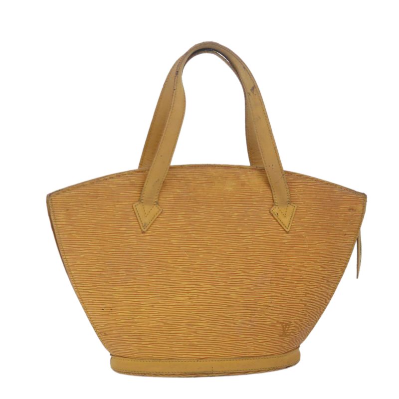 Louis Vuitton Epi Saint Jacques Hand Bag Yellow M52279  77714