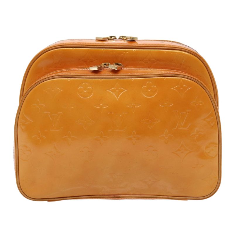 Louis Vuitton Monogram Vernis Marley Backpack Marshmallow Pink M91039 Auth 77716 - Image 2