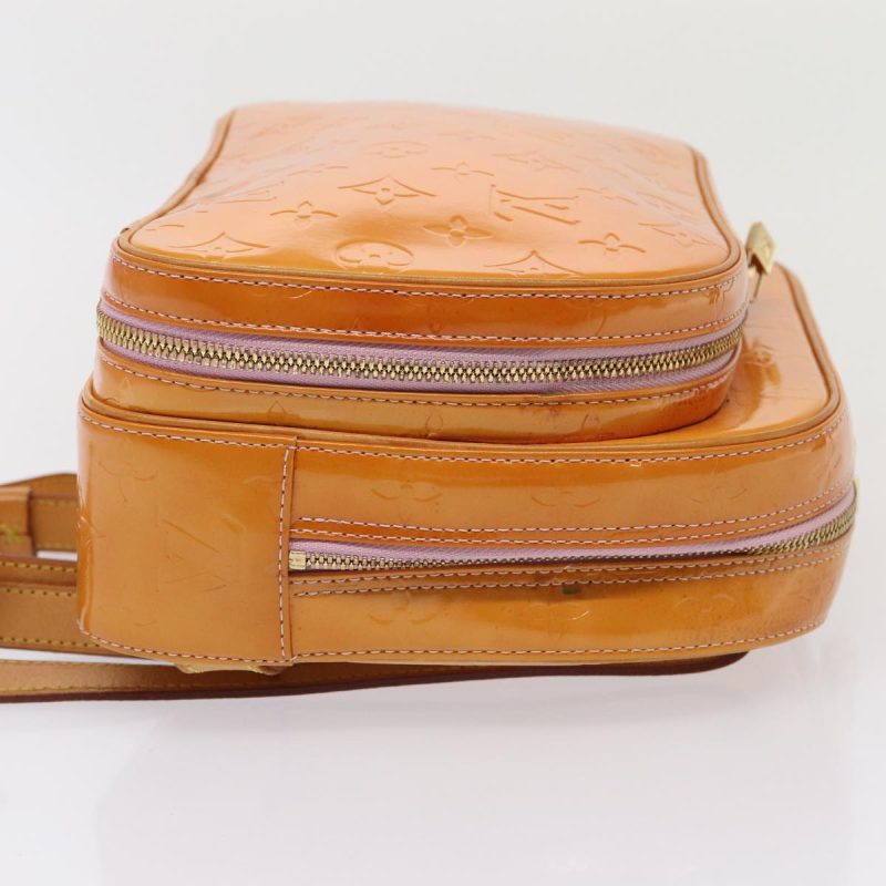 Louis Vuitton Monogram Vernis Marley Backpack Marshmallow Pink M91039 Auth 77716 - Image 4