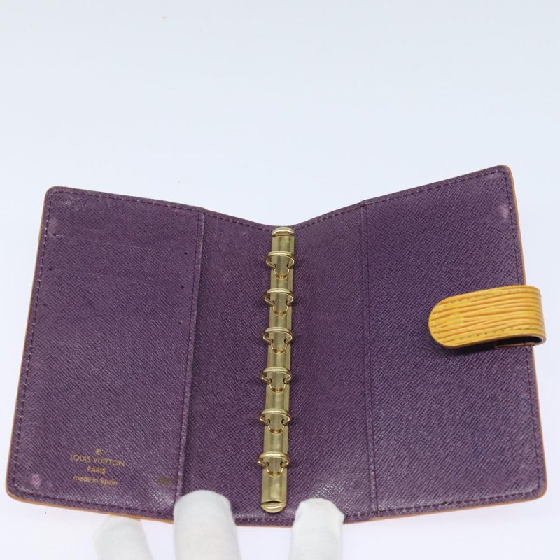 Louis Vuitton Epi Agenda PM Day Planner Cover Yellow R20059  77793 - Image 9