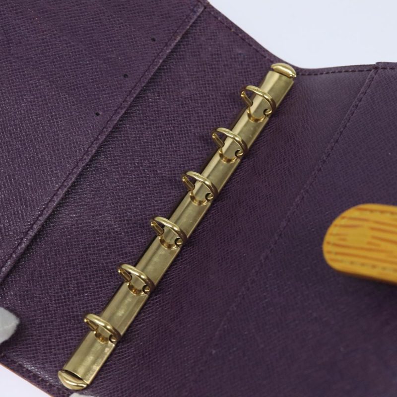 Louis Vuitton Epi Agenda PM Day Planner Cover Yellow R20059  77793 - Image 10