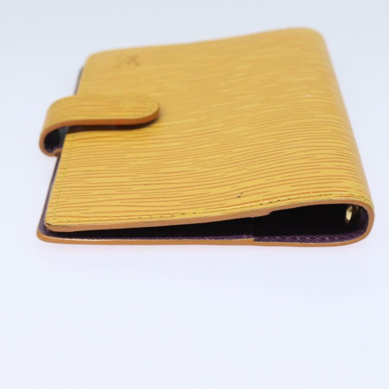 Louis Vuitton Epi Agenda PM Day Planner Cover Yellow R20059  77793 - Image 6