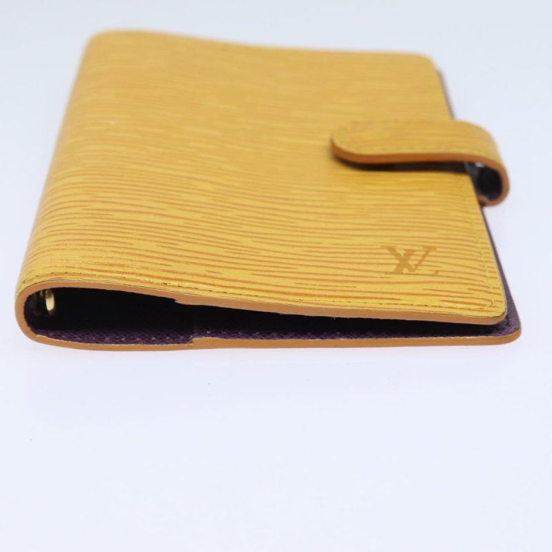Louis Vuitton Epi Agenda PM Day Planner Cover Yellow R20059  77793 - Image 7