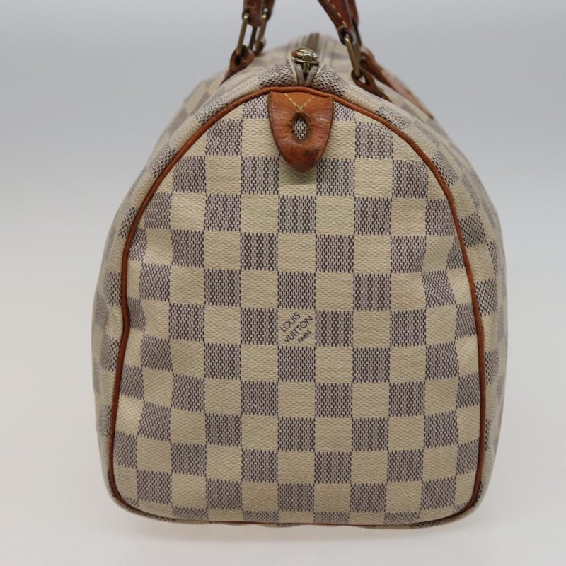 Louis Vuitton Damier Azur Speedy 30 Hand Bag N41533  77959 - Image 4
