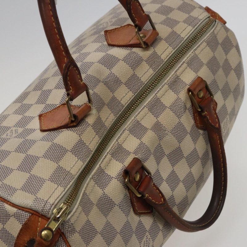 Louis Vuitton Damier Azur Speedy 30 Hand Bag N41533  77959 - Image 6