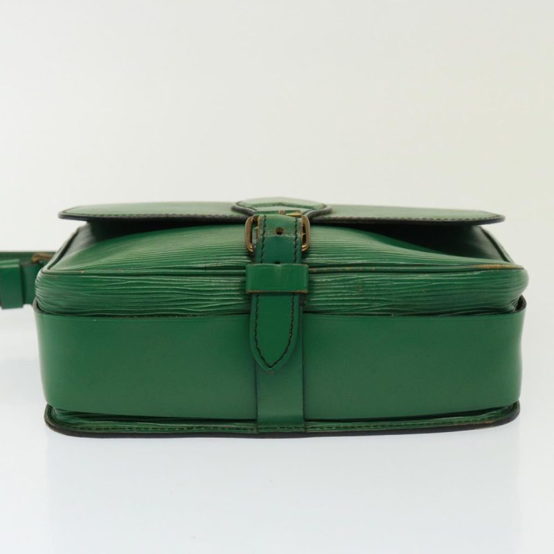 Louis Vuitton Epi Cartouchiere MM Shoulder Bag Green M52244  78113 - Image 5
