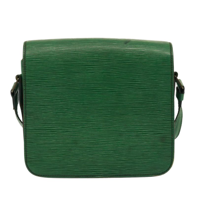 Louis Vuitton Epi Cartouchiere MM Shoulder Bag Green M52244  78113 - Image 2