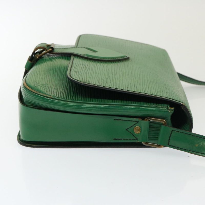 Louis Vuitton Epi Cartouchiere MM Shoulder Bag Green M52244  78113 - Image 3