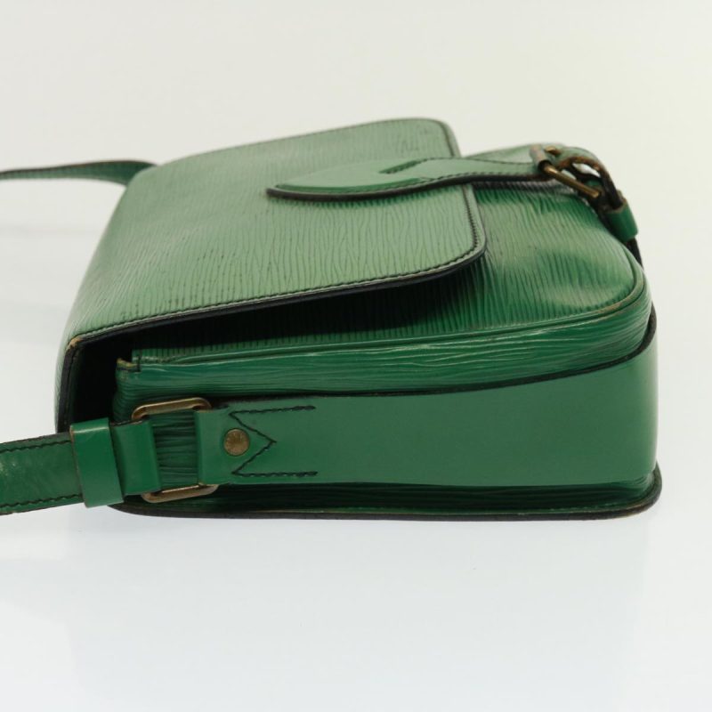 Louis Vuitton Epi Cartouchiere MM Shoulder Bag Green M52244  78113 - Image 4