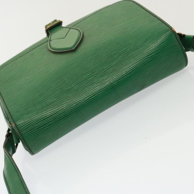 Louis Vuitton Epi Cartouchiere MM Shoulder Bag Green M52244  78113 - Image 6
