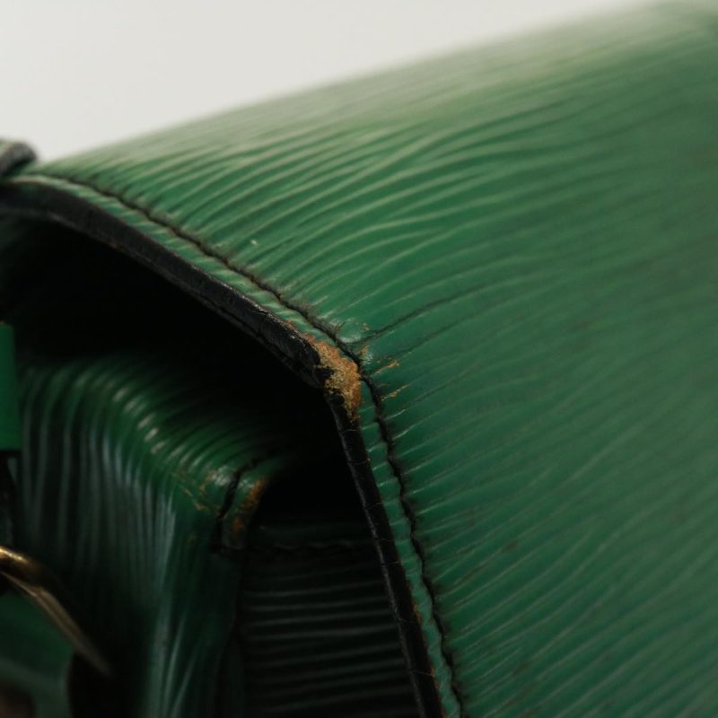 Louis Vuitton Epi Cartouchiere MM Shoulder Bag Green M52244  78113 - Image 7