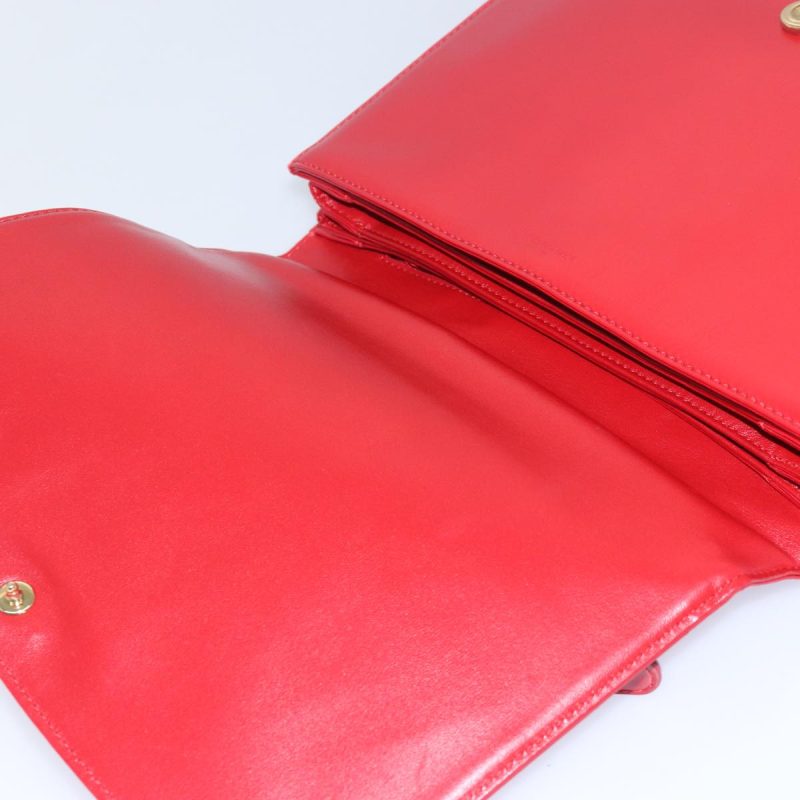 Louis Vuitton Opera line Delph Shoulder Bag Red M63937  78114 - Image 9