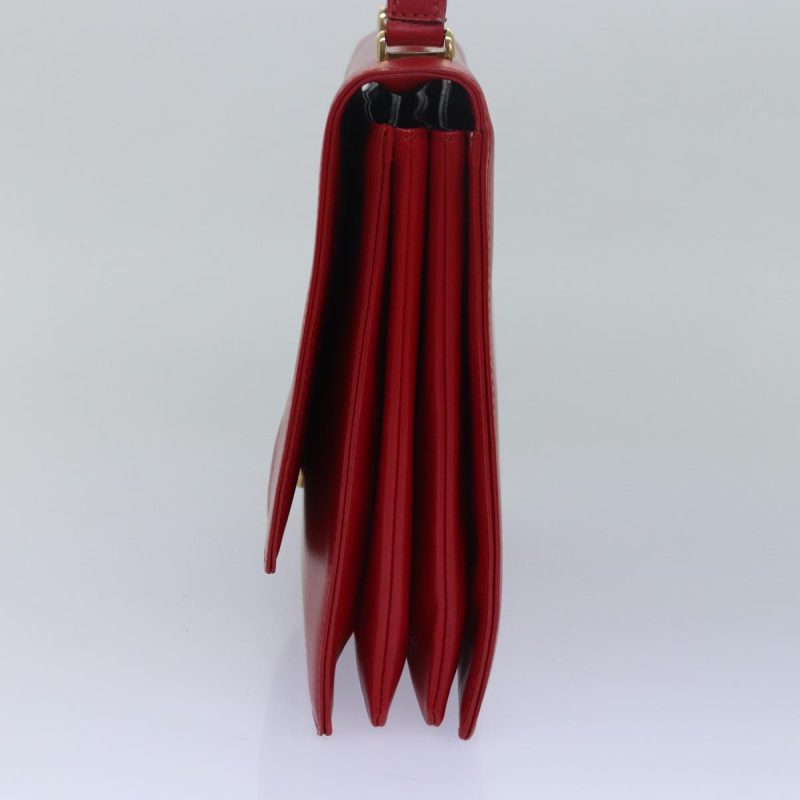 Louis Vuitton Opera line Delph Shoulder Bag Red M63937  78114 - Image 4